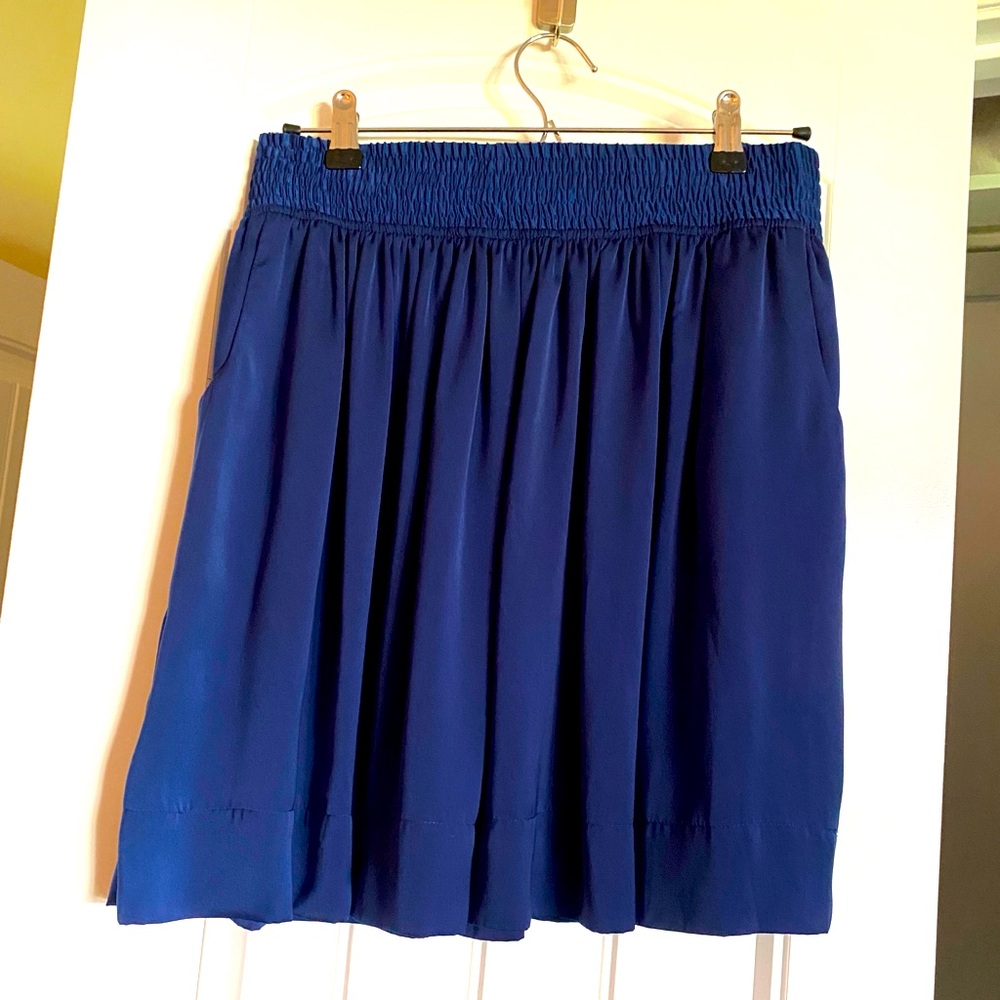 Banana Republic Navy Mini Skirt Size M